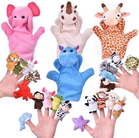 hand and finger puppets